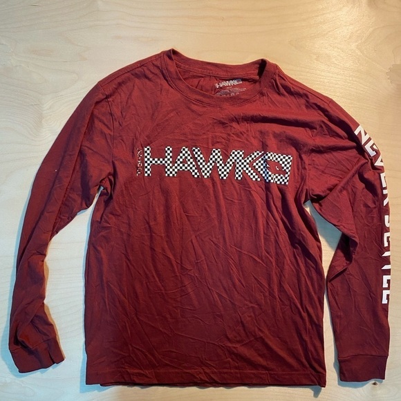 Hawk Long Sleeve Tee Medium (BU) - Picture 1 of 10